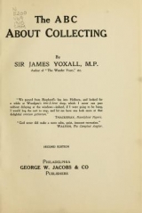 Cover of The ABC about collecting 