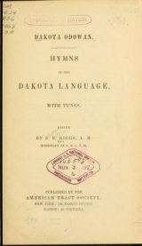Cover of Dakota odowan