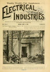 Cover of Electrical industries