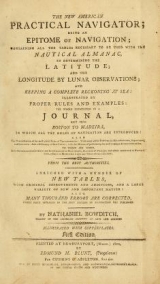Cover of The new American practical navigator