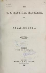 Cover of U.S. nautical magazine and naval journal