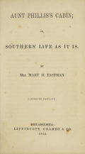 Cover of Aunt Phillis's cabin