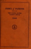 Cover of Index of patents issued from the United States Patent Office