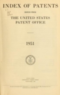 Cover of Index of patents issued from the United States Patent Office