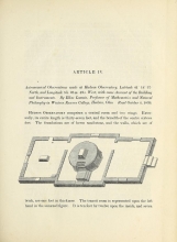 Cover of Astronomical observations made at Hudson Observatory, latitude 41° 14' 37" north, and longitude 5h. 25m. 42s. west