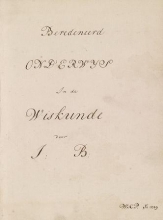 Cover of Beredeneerd onderwijs in de wiskunde