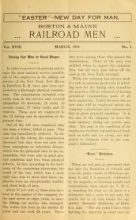 Cover of Boston & Maine railroad men