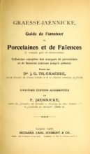 Cover of Graesse-Jaenicke