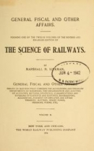 Cover of The science of railways