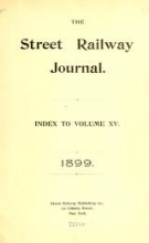 Cover of The Street railway journal
