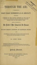 Cover of Through the air