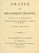 Cover of Traité de mécanique céleste