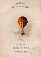 Cover of Up in a balloon